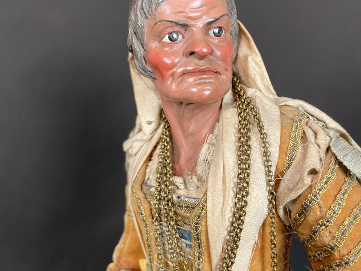 Pastore da presepe popolana del 700 - Antichità Ioviero