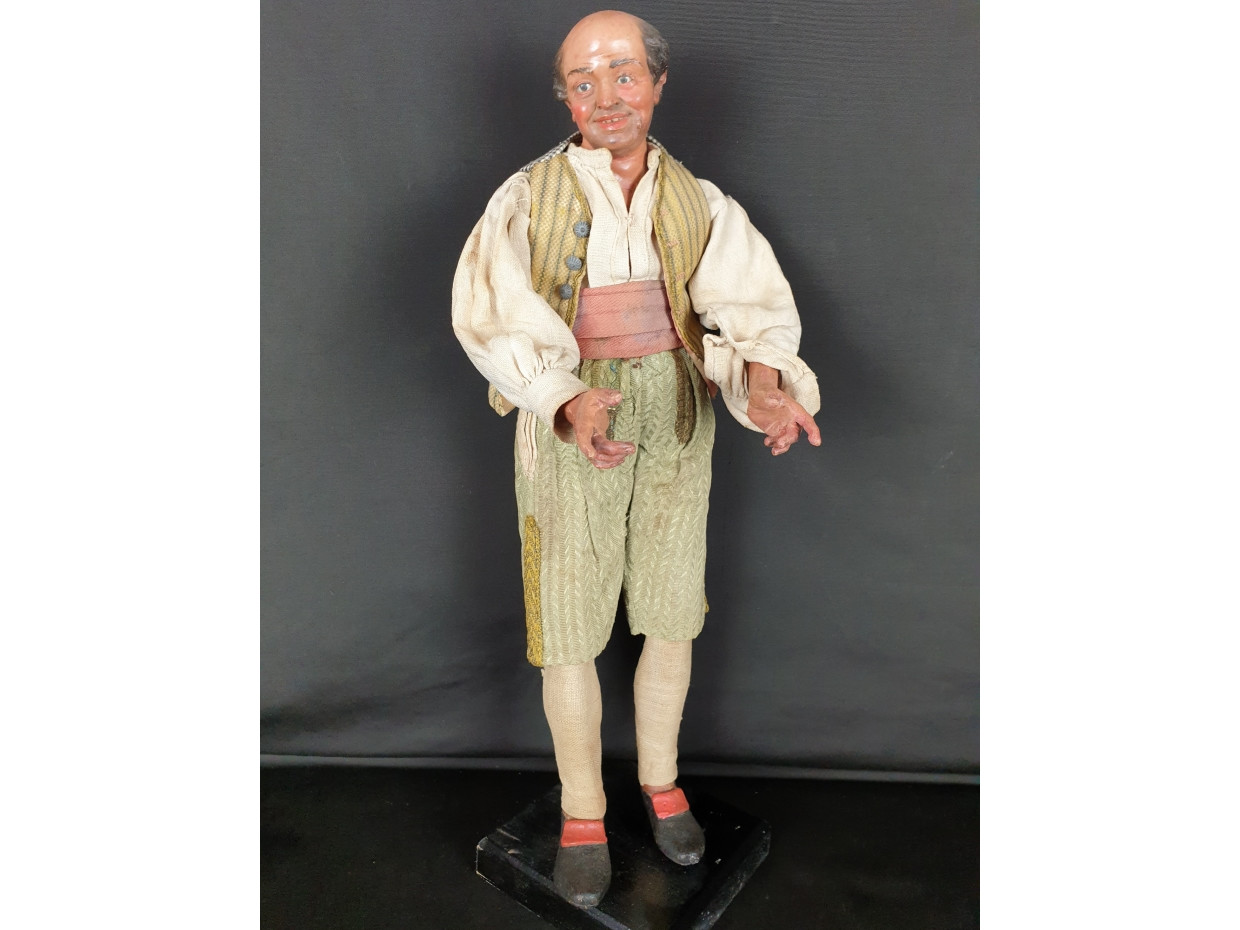 Oste figura da presepe - Antichità Ioviero