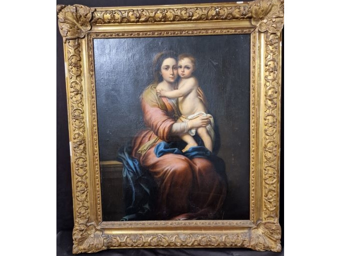 Madonna e Bambino - Antichità Ioviero