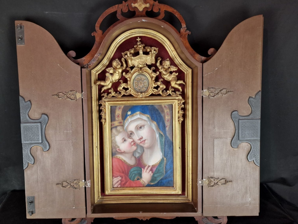 Altarino votivo della Madonna del Buon Consiglio- Antichità Ioviero