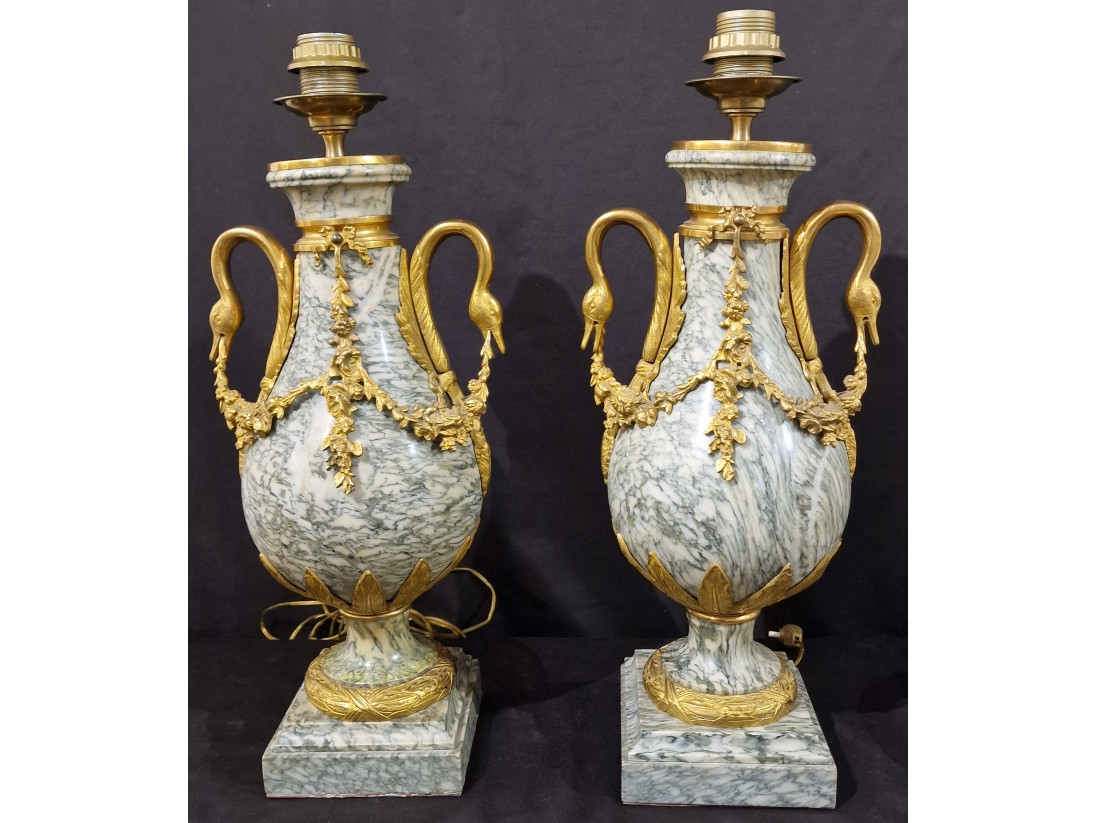 Coppia di vasi stile Napoleone III  - Antichità Ioviero