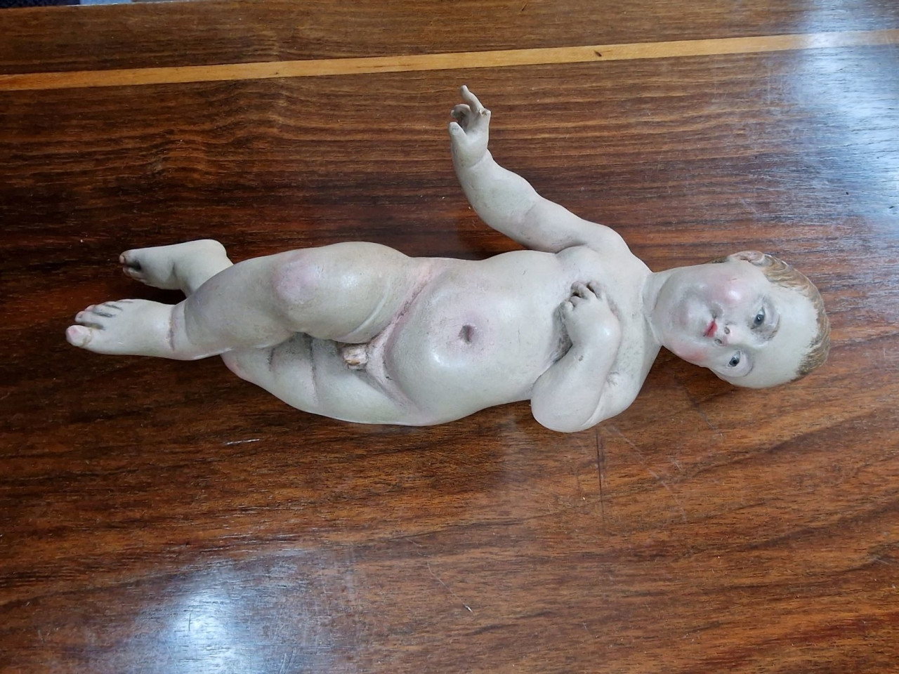 Bambino Gesù da presepe napoletano del 700- Antichità Ioviero