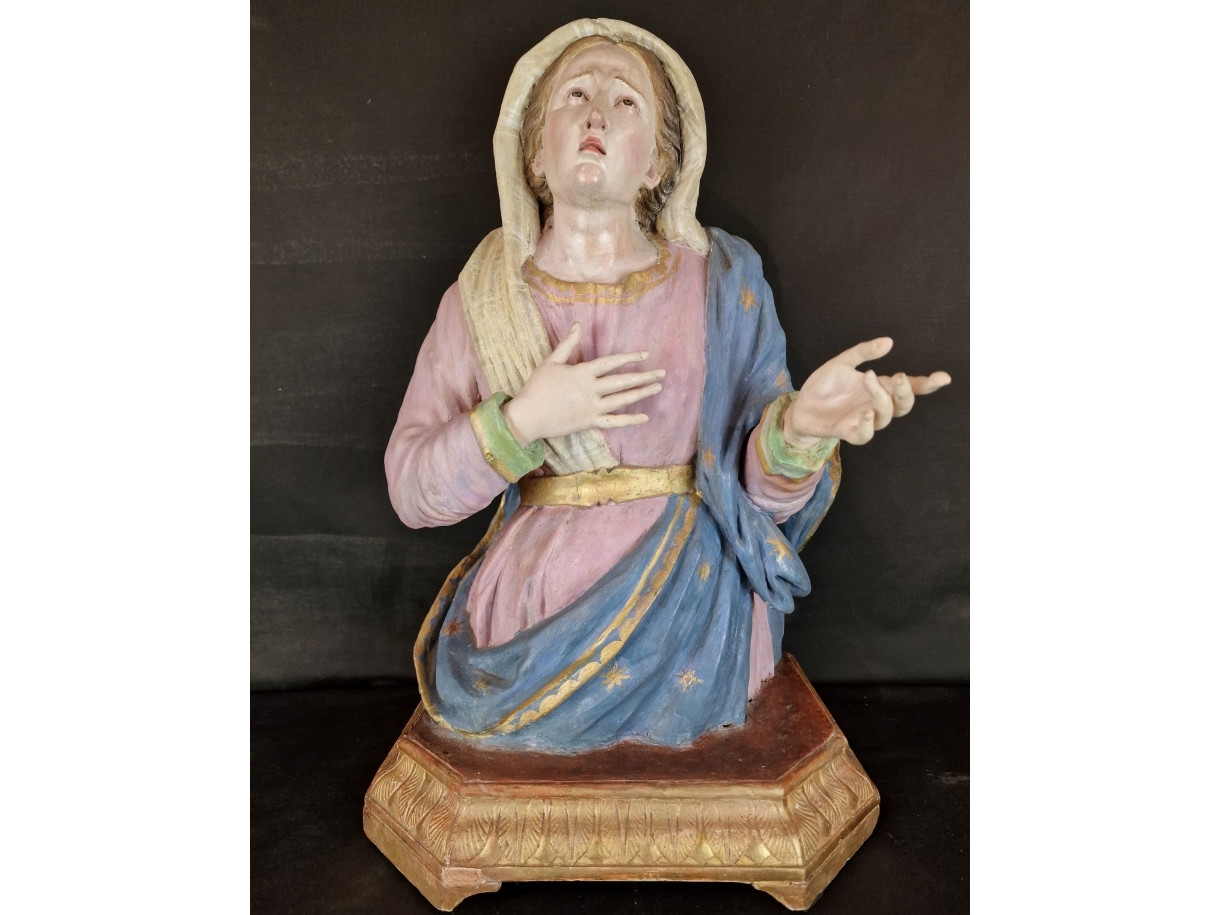 Madonna desola scultura napoletana del 800- Antichità Ioviero